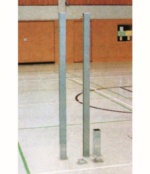 Badmintonpfosten 80 x 80 mm